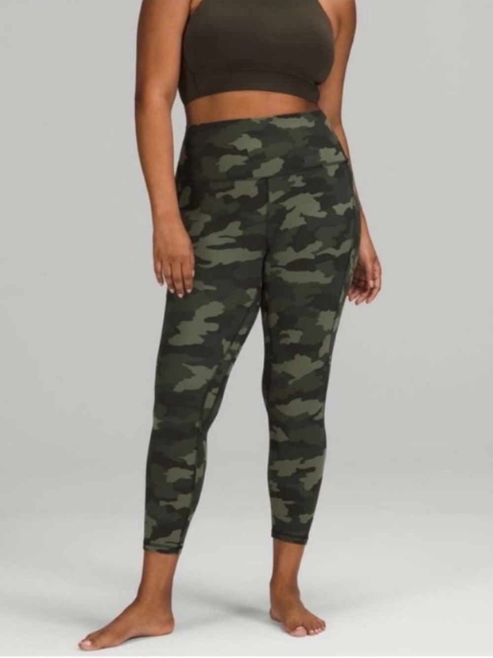 Lululemon Align High-Rise Pant 25" Camo size four (4)